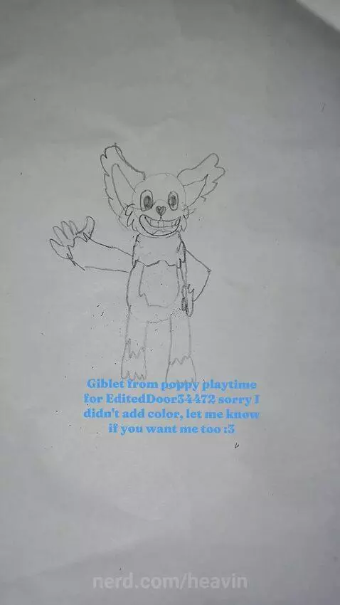 giblet from poppy playtime by heavin