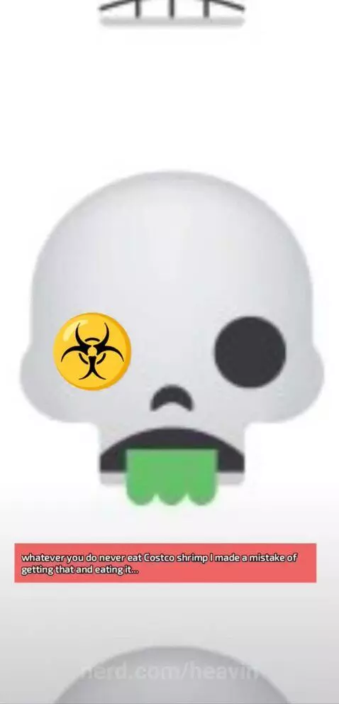 All I will say is there was something really gross in it ...... by heavin