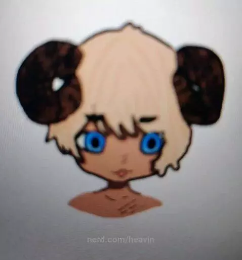 My art, inspired by blank on ARTstreet (((ARTstreet is a app... by heavin