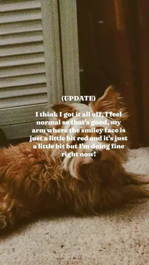 Btw to let you know more what they said, they said it was a ... by heavin