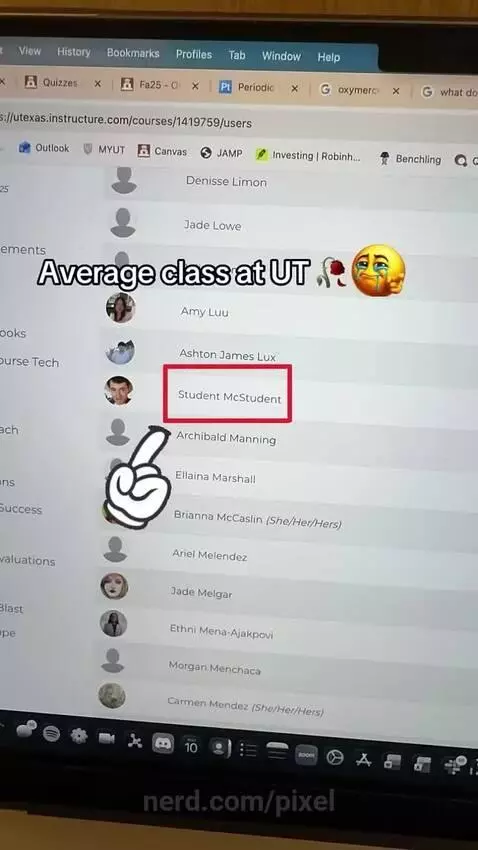 student mcstudent by pixel