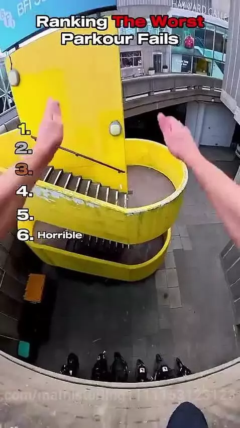 RANKING THE WORST PARKOR FAILS by mathisturling11111531231231123