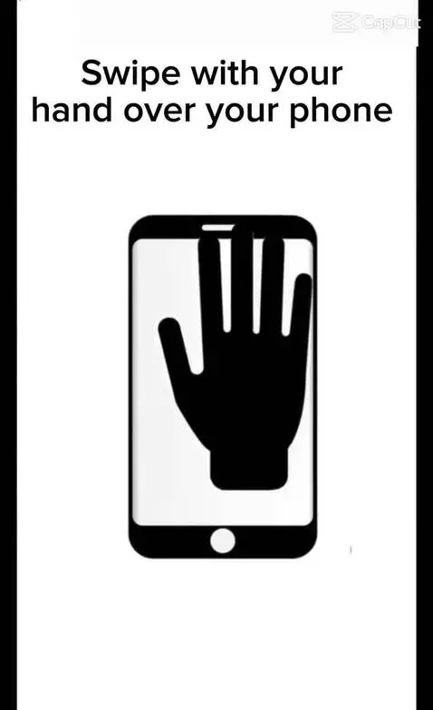 SWIPE WITH YOUR HAND OVER THE PHONE by bigboy110