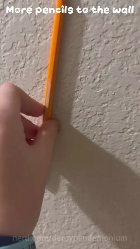 Wall pencils by derpypandemonium