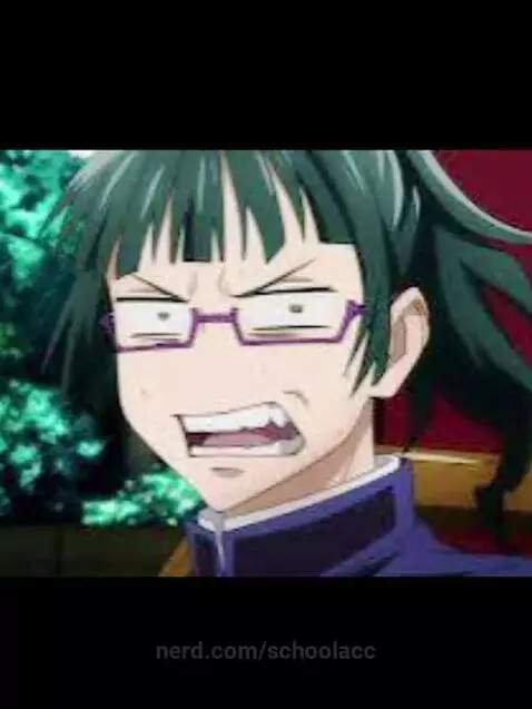 anime, maki, jjk by schoolacc