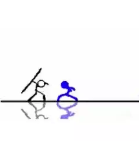 stickman destroying them by brainrotstealer