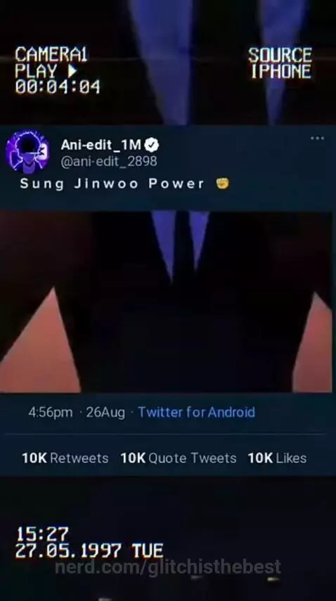 Sung jinwoos power🤯 by glitchisthebest