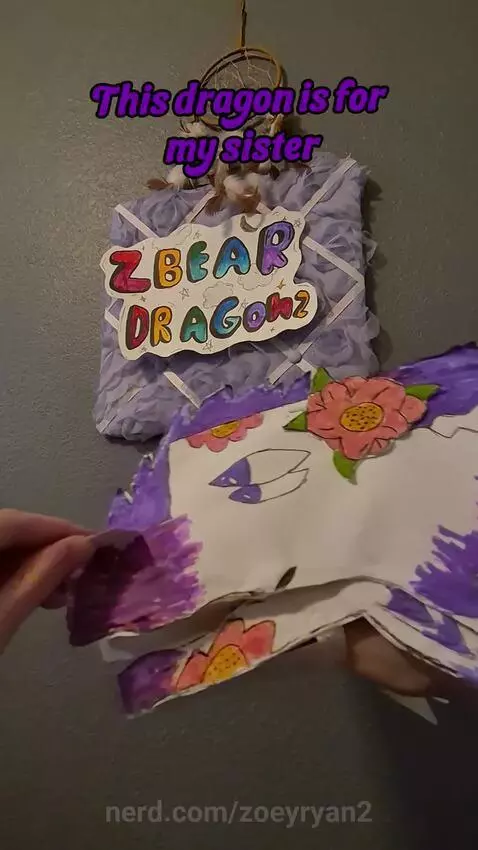 New dragon for my sister! by zoeyryan2