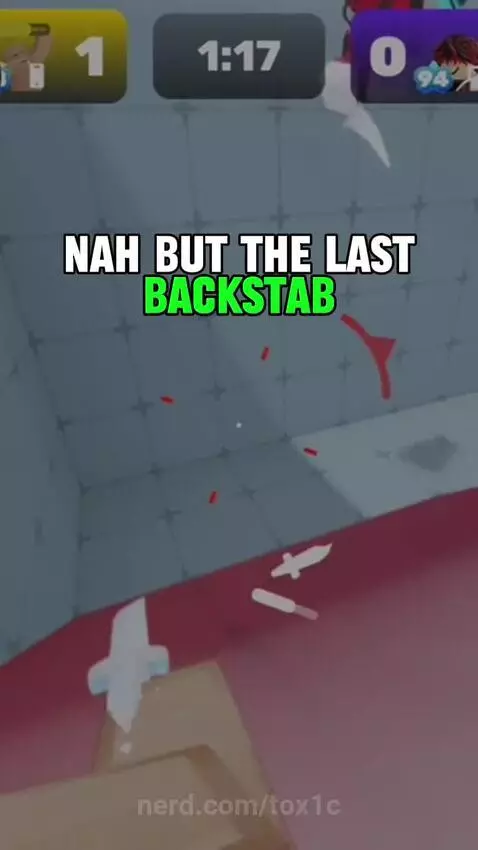 Crazy backstab by tox1c