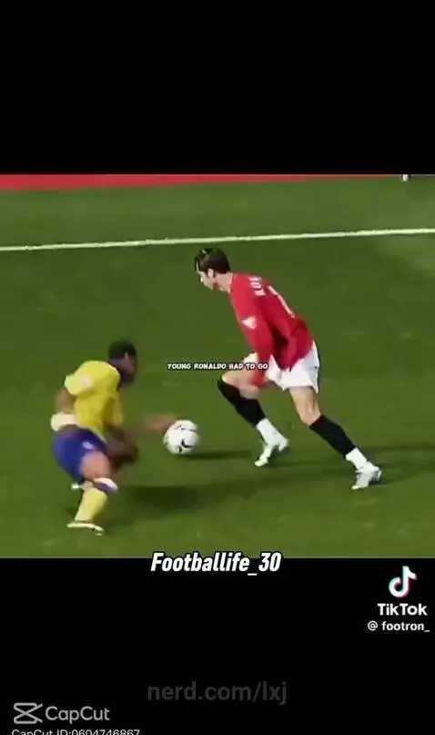 Young Ronaldo had to go by lxj