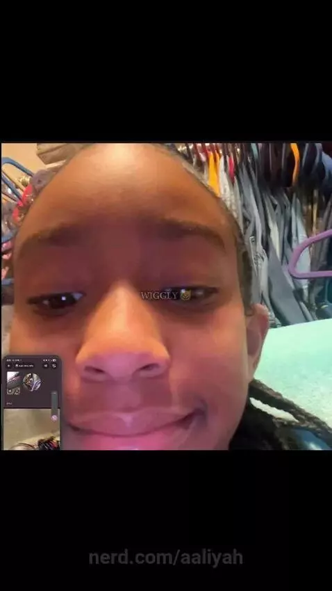 The glow up is insane  (she finna get mad at me) by aaliyah