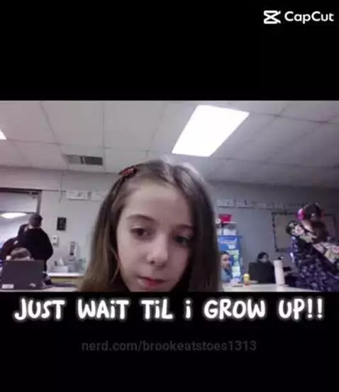 Just wait to I glow up.   (9.14) by brookeatstoes1313