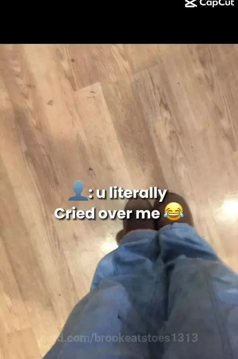 I did not cry cuz I lost my apple juice it’s a piece edit by brookeatstoes1313