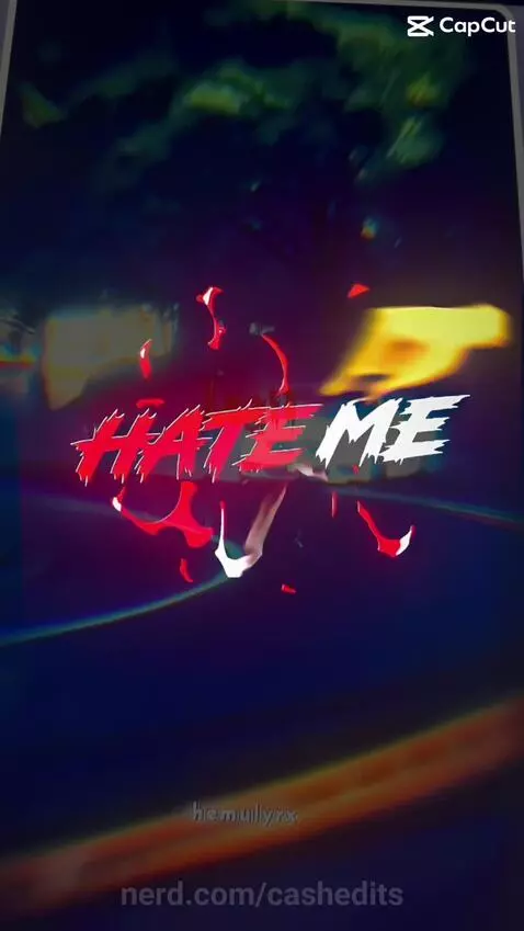 Hate me hate me by cashedits