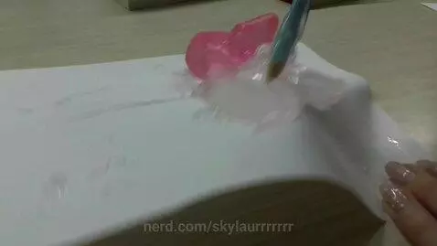 when youre playing with your needoh :0 by skylaurrrrrrr