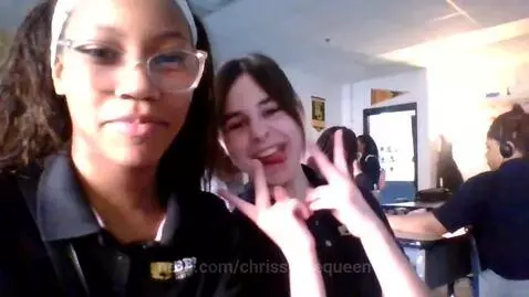 Watching a movie in classssss by chrissythequeen