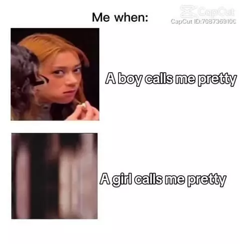 POV:A girl calls me pretty 💕🏆🤩 by chrissythequeen