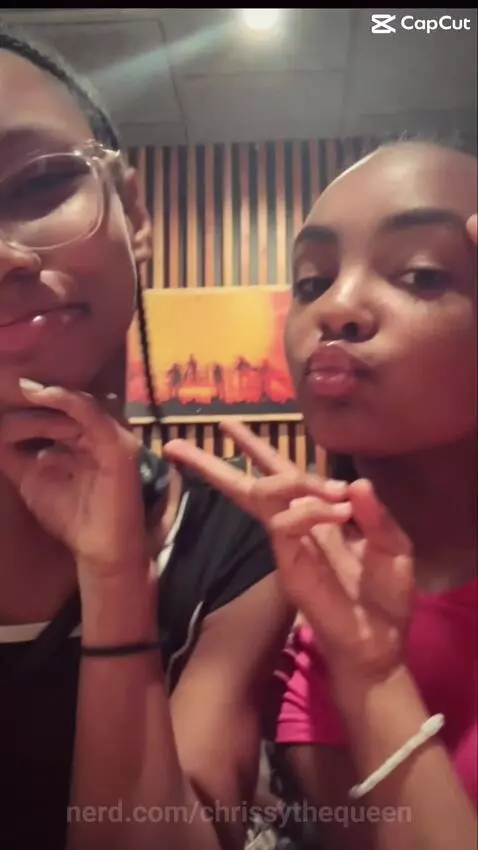 Me nd twin by chrissythequeen