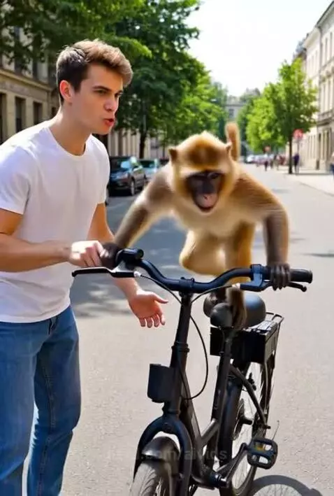 Robber monkey by aivids