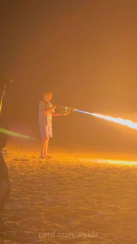 Flamethrower by aivids