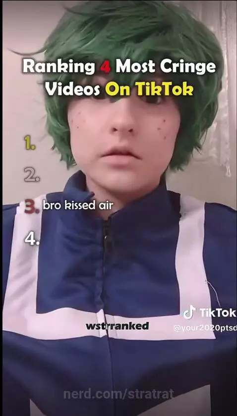 Ranking cringiest videos by stratrat