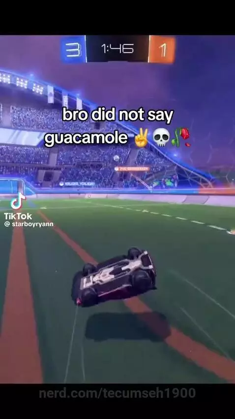 Bro did not say guacamole 🥑 by tecumseh1900