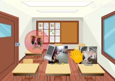 Me in class by bordercollie