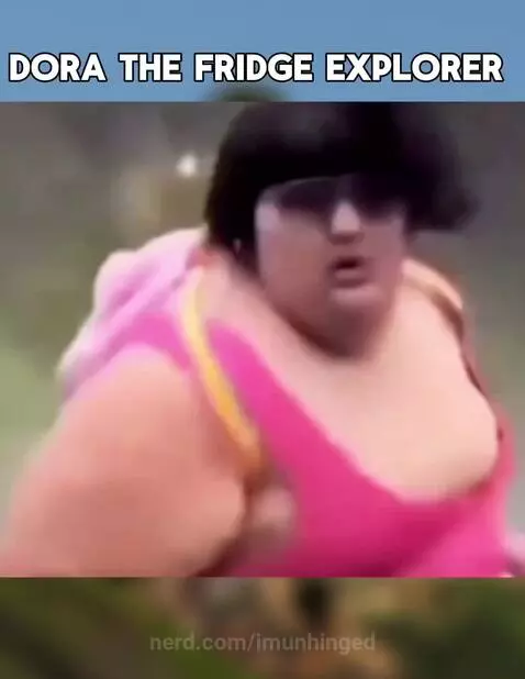 Dora the refrigerator by imunhinged