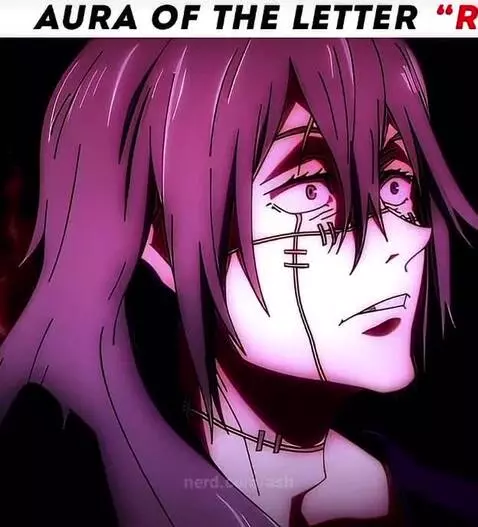 Aura of the letter R by ash