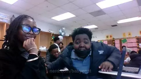 Micheal going to sit on u keep talm by babygoat