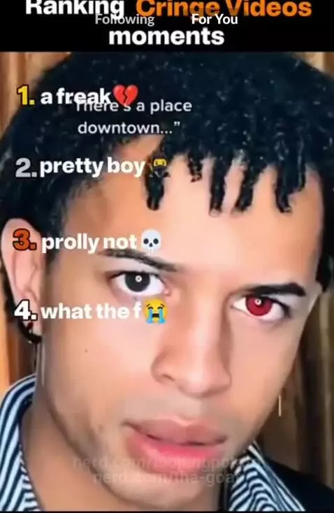 I've never seen something this cringe by the-goat