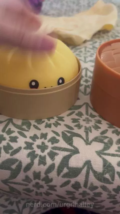 Dumpling Opening! 💛💜🤎 by urgrlhailey