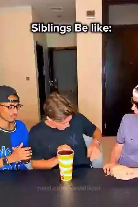 Siblings Be like 🤣 by kawaiikiwi