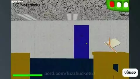 baldis basics sorry for lag by fuzzbucket67