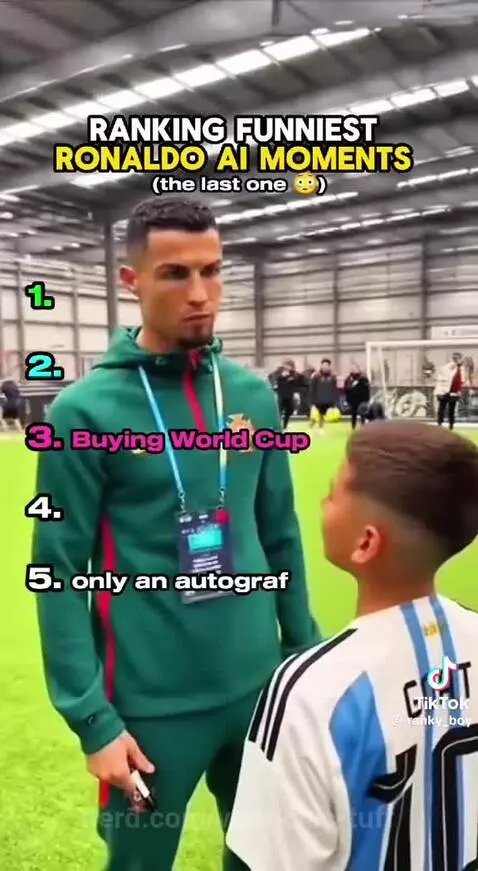 Ai Ronaldo moments by vonrickis-tuff
