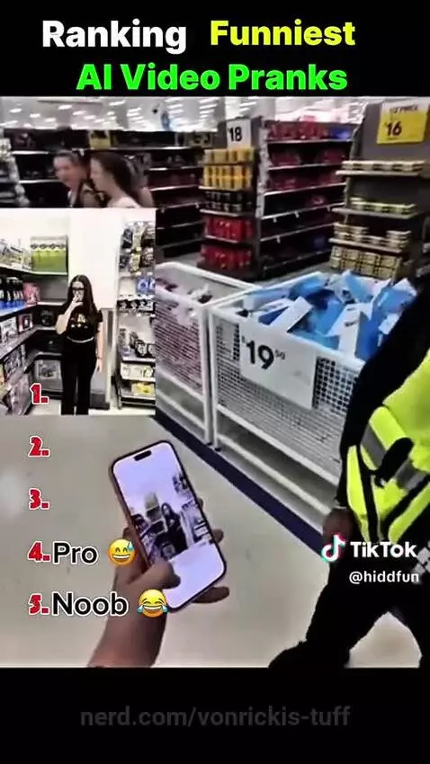 Ranking funniest Ai video pranks by vonrickis-tuff