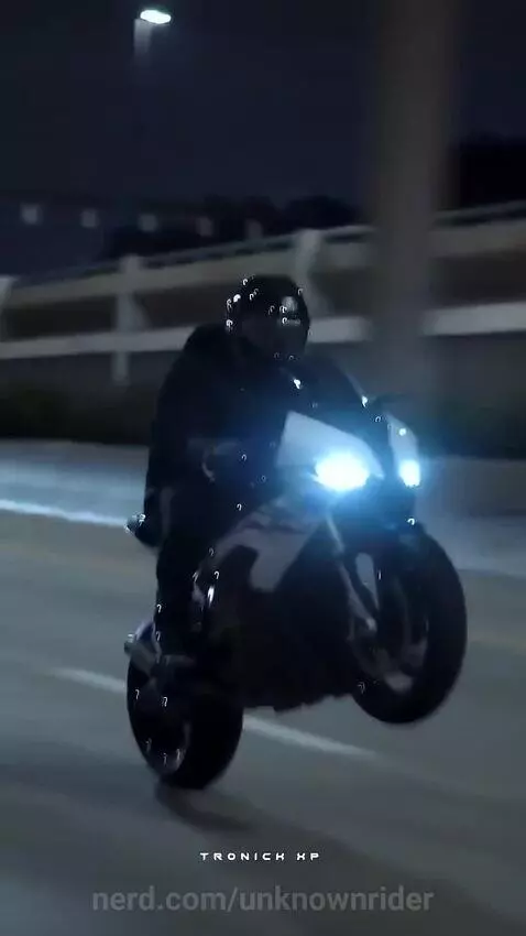 Night wheelies. by unknownrider