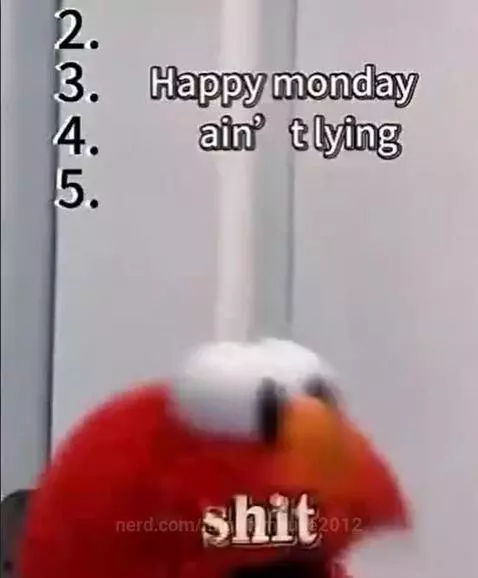 OMG it's like me and Elmo share the same brain cell lol by mightymouse2012