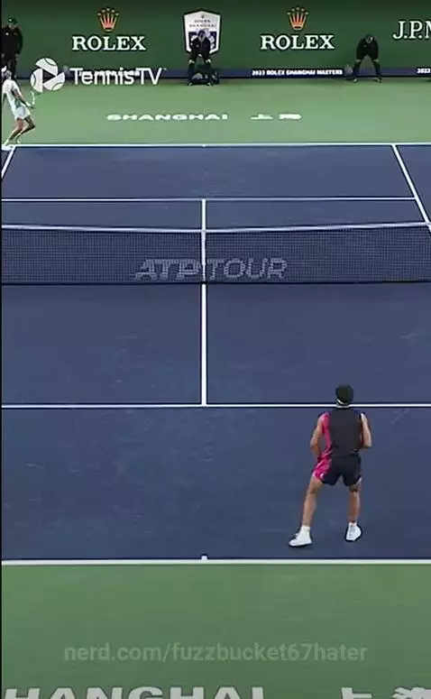 Ben Shelton slam dunk by fuzzbucket67hater