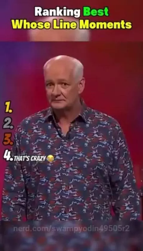 Best "Whose Line" moments by swampyodin49505r2