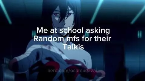 Actually me fr by osamudazai
