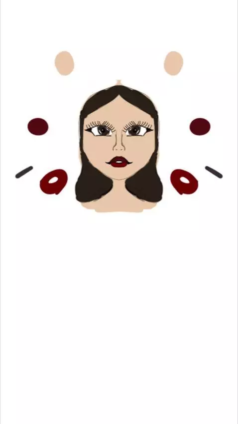 These are all drawn by me by hand on my phone by tilli