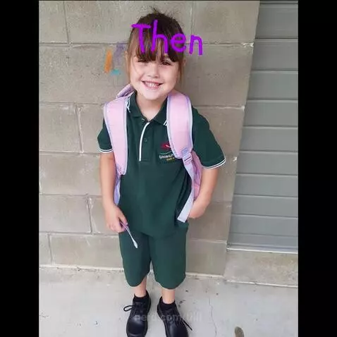me in prep vs me in yr 7 by tilli