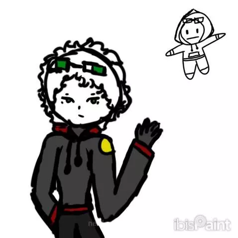 Drawing ThatMob and Twixxel from thw Verity series! by mori34