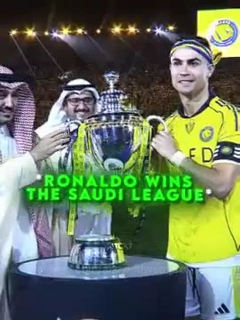 Ronaldo won the Trophy by ahmadtheempror