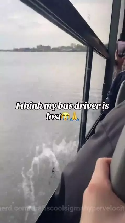 guys I think my bus driver is lost😭🙏 by arafiscoolsigmahypervelocity