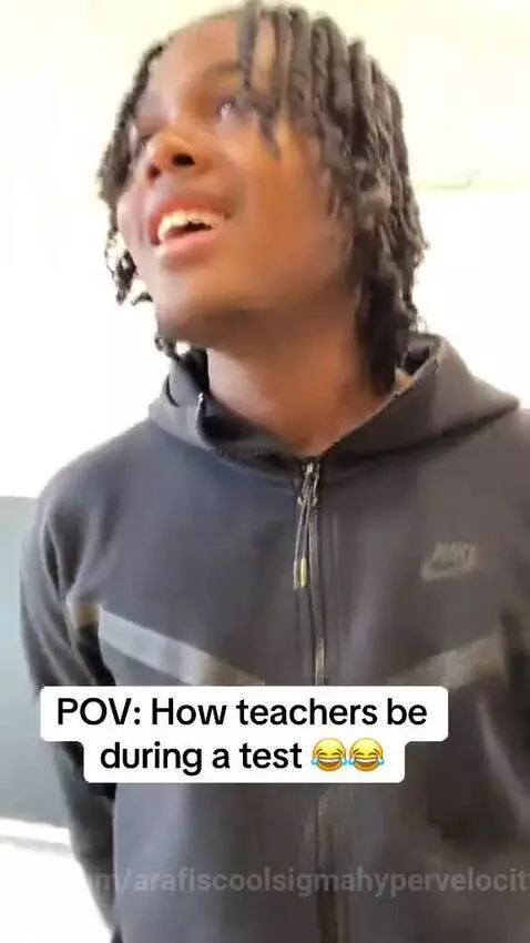 How Teachers Act During Tests by arafiscoolsigmahypervelocity