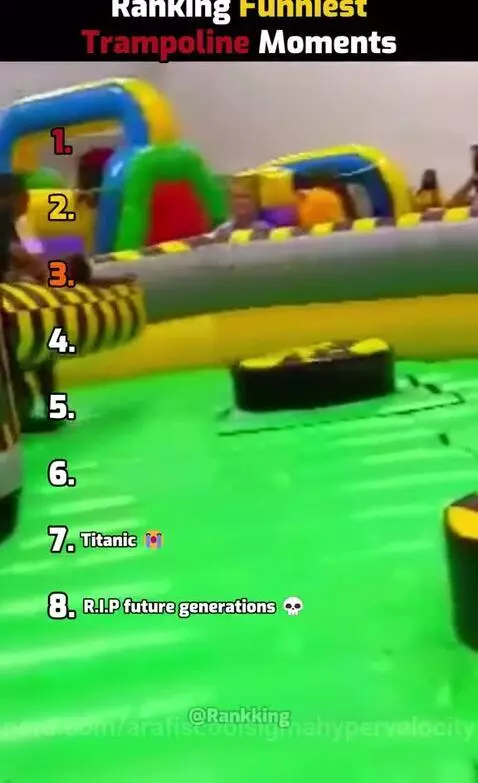 Ranking Funniest Trampoline Moments😂 by arafiscoolsigmahypervelocity