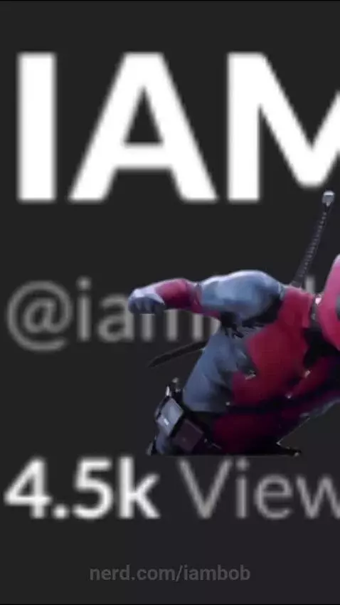 BOBPOOL 4.5K VEIWS by iambob