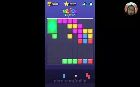 I tried doing Block Blast by milly
